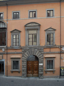 Palazzo Gentili, sede della Provincia di Viterbo