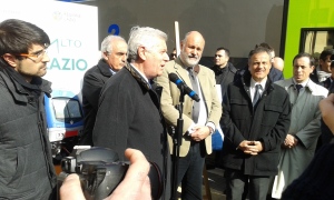 L'intervento del sindaco Leonardo Michelini