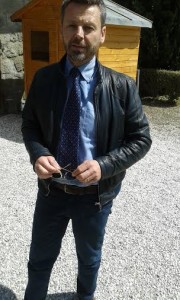 Fabio Bartolacci, sindaco di Tuscania e candidato del centrodestra per la presidenza della Provincia