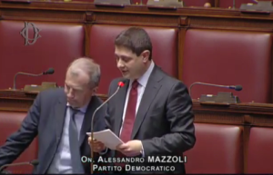 Alessandro Mazzoli, parlamentare del Pd