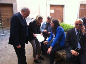 Vertice tra Fabbrini, la presidente del consiglio De Alexandris e la vicesindaco Ciambella