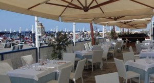 Il ristorante sul mare de Il Gabbiano, a Montalto