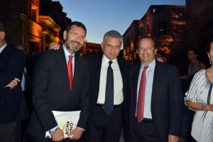Il presidente regionale Stirpe col sindaco Marino