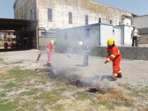 Il corso antincendio per i volontari Asvom di Montefiascone
