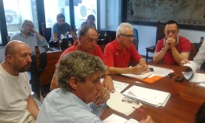 La commissione cultura riunita per esaminare il dossier sulla candidatura di Viterbo a capitale italiana della cultura 