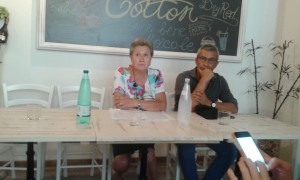A sinistra, Maria Laura Calcagnini, presidente Aforsat