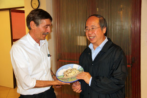 Leandro Peroni con Zhang