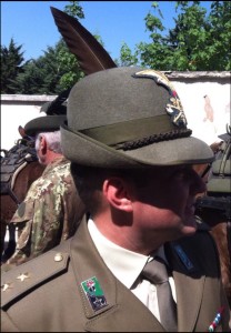 Davide Secondi, tenente della Brigata Taurinense