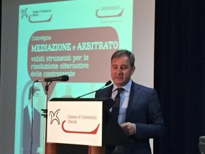 L'intervento del presidente della Camera di commercio Domenico Merlani