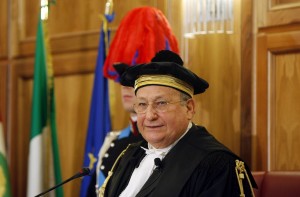 L'ex presidente della Corte dei Conti Luigi Giampaolino 