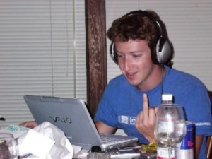 Un giovane, rampante ed educato Mark Kuckerberg