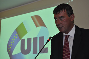 Giancarlo Turchetti, segretario generale della Uil di Viterbo