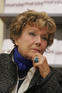La scrittrice Dacia Maraini