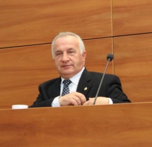 Il presidente della Banca di Viterbo Vincenzo Fiorillo