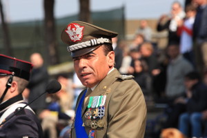 Il Comandante della SSE, Gen. D. Antonio Zambuco