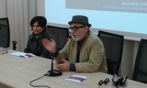 La preside Elvira Federici e Paolo Pelliccia, commissario del Consorzio Biblioteche