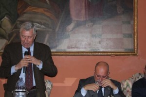 L'intervento del sindaco Leonardo Michelini
