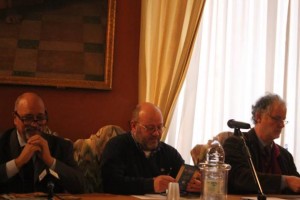 Da sinistra, Alessandro Barelli, Carlo casi e Andrea Steiner