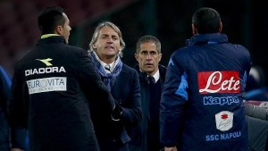 Lo scontro verbale tra Sarri e Mancini