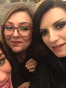 Selfie con Laura Pausini