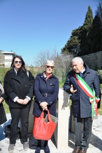 Luisa Ciambella, Linda Natalini e il sindaco Leonardo Michelini
