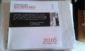 Il catalogo con il programma de "Gli Speciali" del 2016