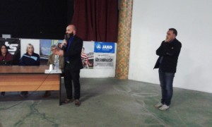 Paolo Tozzi e Massimo Baggiani dell'Asd Viterbo Scuola Calcio