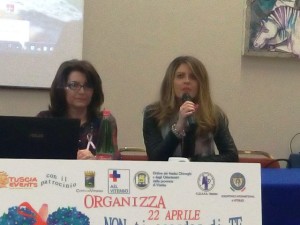 L'intervento dell'assessore comunale Alessandra Troncarelli
