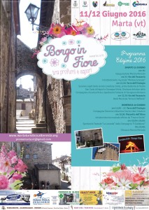 Locandina Borgo in Fiore marta