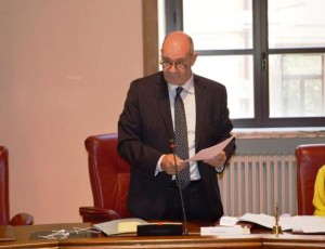 Il presidente della Provincia e sindaco di Tarquinia Mauro Mazzola
