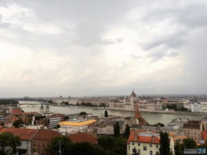 Una veduta di Budapest