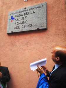 Zingaretti inaugura la Casa della Salute di Soriano nel Cimino