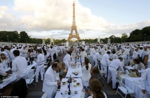 La White dinner a Parigi