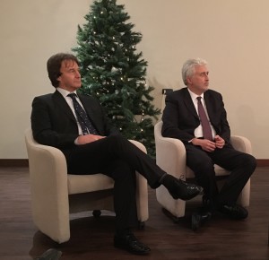 Francesco Bigiotti, sindaco di Bagnoregio, e Gianni Bastianelli, direttore Enit