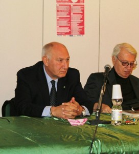 Il prefetto Mario Morcone e Aldo Ajello, ex vice segretario dell'Onu